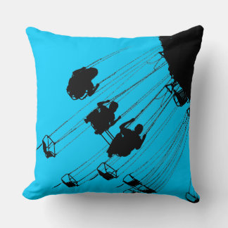 Cojín Decorativo Rotonda de Swing - Azul cielo