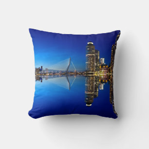 Cojín Decorativo Rótterdam Skyline Cityscape