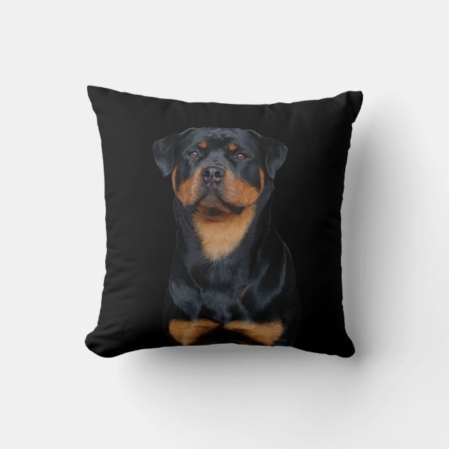 Cojín Decorativo Rottweiler   (Anverso)