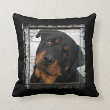 Cojín decorativo Rottweiler