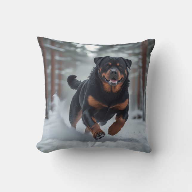 Cojín decorativo Rottweiler Elegant (Anverso)