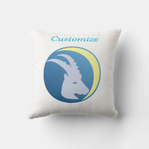 Cojín Decorativo Rótulo de Capricorn Thunder_Cove