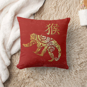 Cojín Decorativo Rótulo de constelación de horóscopo zodiaco chino