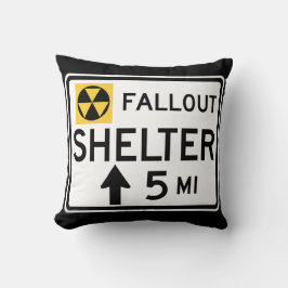 Cojín Decorativo Rótulo Fallout Shelter
