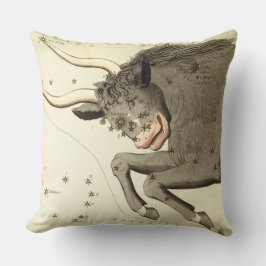 Cojín Decorativo Rótulo Taurus Zodiac