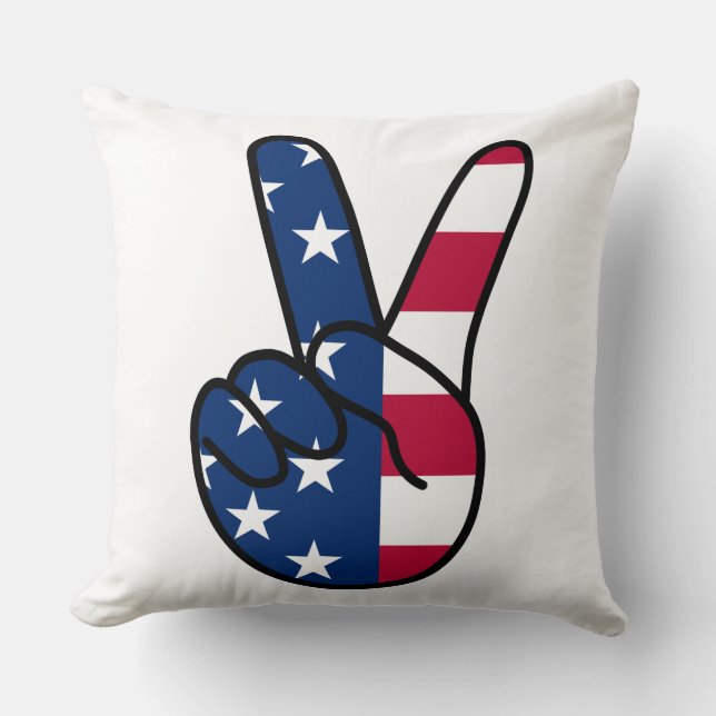 COJÍN DECORATIVO RÓTULO USA V (Anverso)