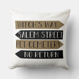 Cojín Decorativo Rótulos de ruta