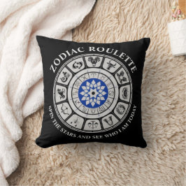 Cojín Decorativo Rótulos divertidos de Zodiac