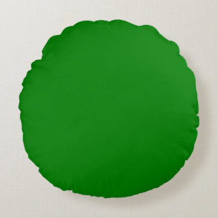 COJÍN DECORATIVO ROUND verde de color primario