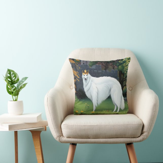 Cojín Decorativo Royal Borzoi Pillow (Silla)