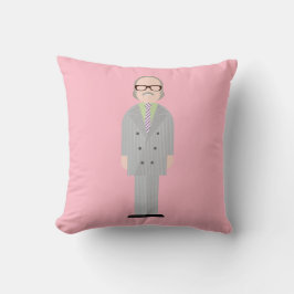 Cojín Decorativo Royal - Eccentric Character Throw Pillow
