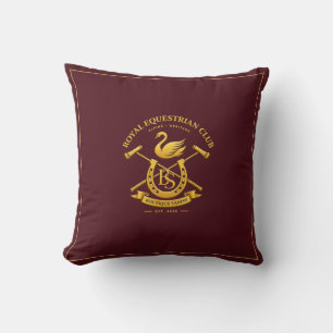 Cojín Decorativo Royal Equestrian Club Burgundy & Navy Pillow Qui