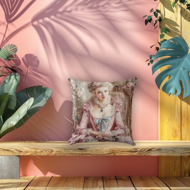 Cojín Decorativo Royal Marie Antoinette Rosa Garden Cushion (Subido por el creador)