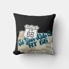 Cojín Decorativo rt 66 get your kicks pillow 26