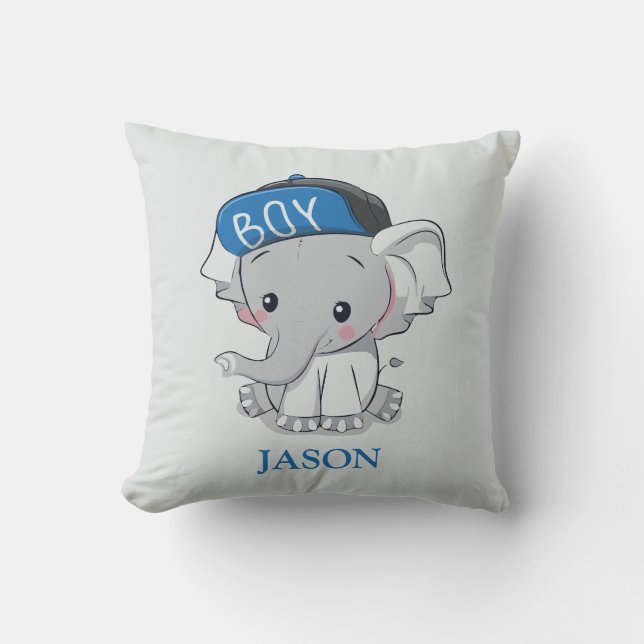 Cojín Decorativo Rubor Baby Elephant (Anverso)