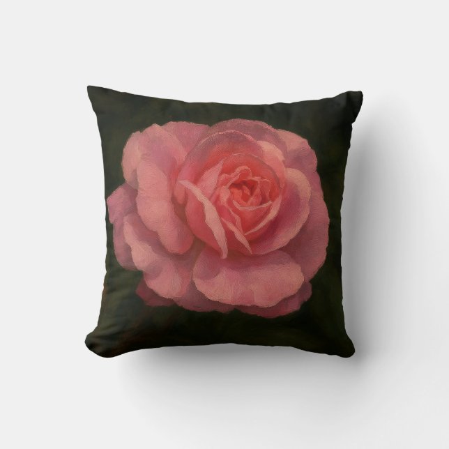 Cojín Decorativo Rubor en flor (Anverso)