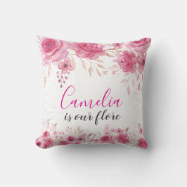 Cojín decorativo Rubor Floral Elegante para Baby S