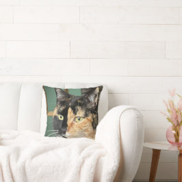 Cojín Decorativo Ruby el Tortie y el White de seis años