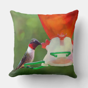 Cojín Decorativo Ruby Throed Hummingbird