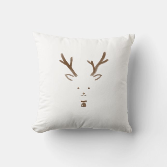 Cojín Decorativo rudolph deer (Anverso)