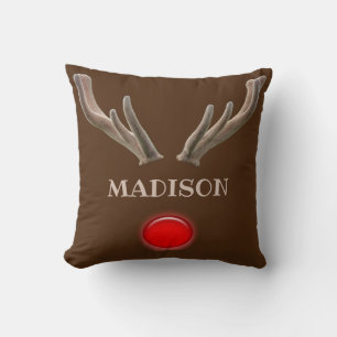 Cojín Decorativo Rudolph personalizado