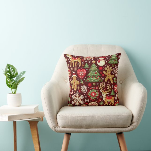 Cojín Decorativo Rudolph Reindeer (Silla)