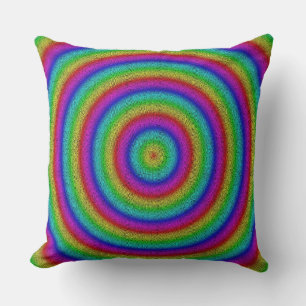 Cojín Decorativo Rueda de los colores del sueño