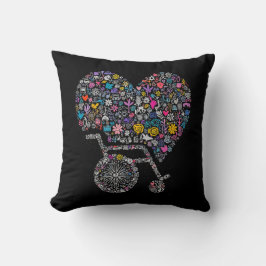 Cojín Decorativo Rueda de Muchas Vidas