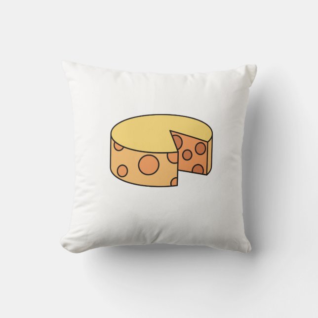 Cojín Decorativo rueda de queso (Anverso)
