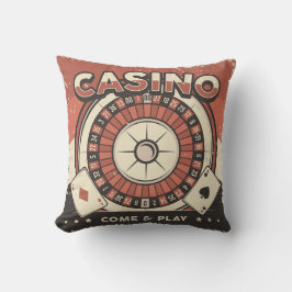 Cojín Decorativo Rueda del Casino de Las Vegas