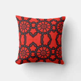 Cojín Decorativo Rueda Giratoria Roja 
