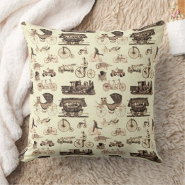 Cojín Decorativo Ruedas de época