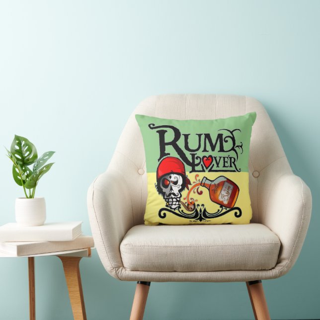 Cojín Decorativo Rum lover (Silla)