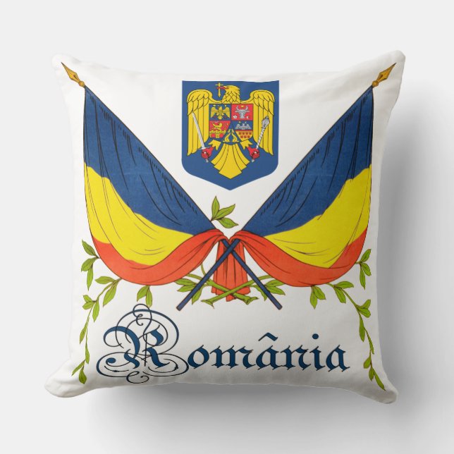 Cojín Decorativo Rumania (Anverso)