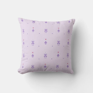 Cojín Decorativo Runas de Hada de Lavanda 