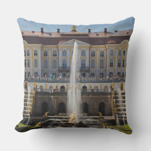 Cojín Decorativo Rusia, San Petersburgo, Peterhof, Gran Palacio