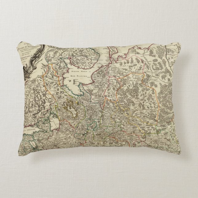 Cojín Decorativo Rusia y Europa (Anverso)