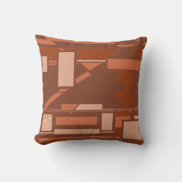 Cojín Decorativo Rust Terracotta Beige en Brown Southwest Art Look