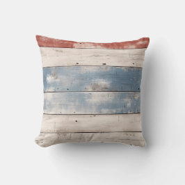 Cojín Decorativo Rustic Americana Wood Plank 
