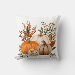 Cojín Decorativo Rustic Autumn Pumpkin Bouquet