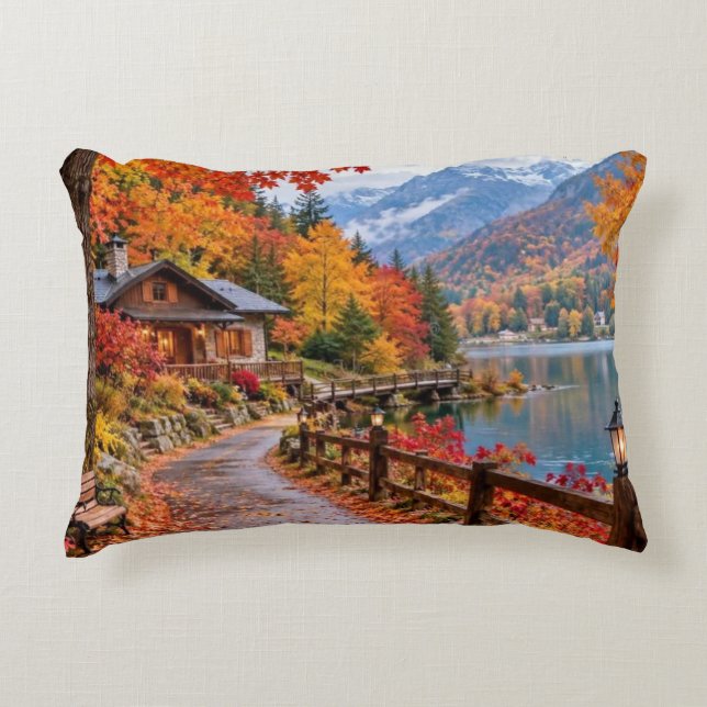 Cojín Decorativo Rustic Fall Hideaway (Anverso)