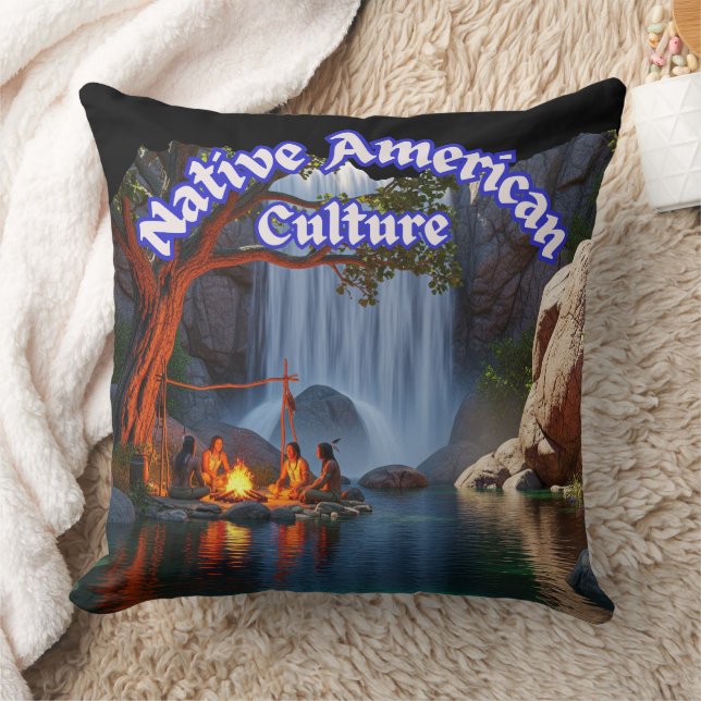 Cojín Decorativo   Rustic Native American Culture (Manta)