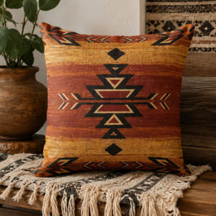 Cojín Decorativo Rustic Southwestern Geometric Arrow Aztec