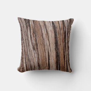 Cojín Decorativo Rústica corteza de cedro árbol natural al aire lib