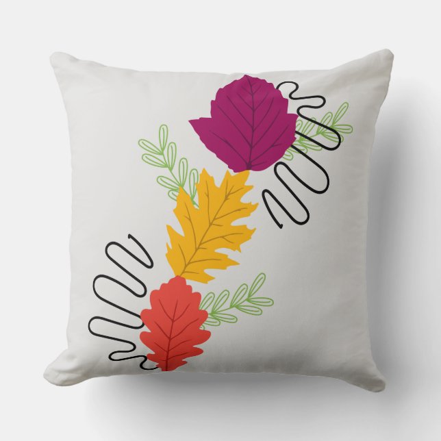 Cojín Decorativo Rústica otoñal (Anverso)