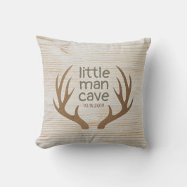 Cojín Decorativo Rústicas Antlers Pequeño Hombre Cueva Nursera