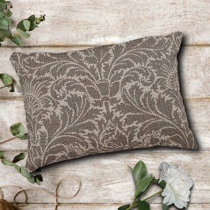 Cojín Decorativo Rústico Damask Burlap