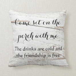 Cojín decorativo rústico de decoración residencial