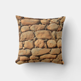 Cojín Decorativo Rusty Bown Stone Pillow