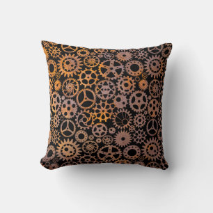 Cojín Decorativo Rusty Gears Steampunk